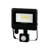 PHOTON reflektor mozgásérzékelővel, 120°, IP65, 20 W, természetes fehér, fekete, 3 év garancia, 20W, 4000K, 2000lm, CRI≥80, LED line, LL-203488
