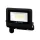 PHOTON LED reflektor, 120°, IP65, 10 W, természetes fehér, fekete, 3 év garancia, 10W, 4000K, 1000lm, CRI≥80, LED line, LL-203495