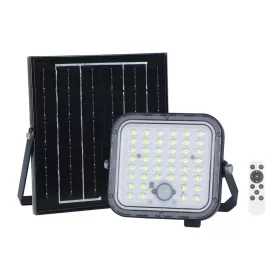   LUNIR napelemes LED reflektor, 90°, IP65, 5 V, 50 W, természetes fehér, fekete, 5 év garancia, 50W, 4000K, 1400lm, CRI≥70, 5V, LED line, LL-211339