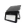 FLOWLITE napelemes reflektor, 120°, IP65, 3,7 V DC, 20 W, fekete, 3 év garancia, CCT, 1000lm, szabályozható, LED line, LL-211346