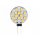G4 LED izzó, 12 V AC/DC, 2W, meleg fehér, 3000K, 140lm, CRI≥80, 12V, LED line, LL-243929