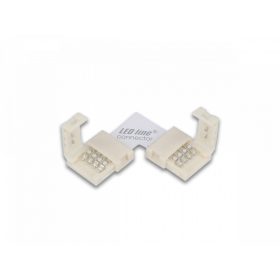   COB LED szalag click csatlakozó szögletes 10 mm 4 tűs L típusú RGB, LED line, LL-246517