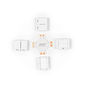   COB LED szalag click csatlakozó szögletes 8 mm 2 PIN Típus +, LED line, LL-246548