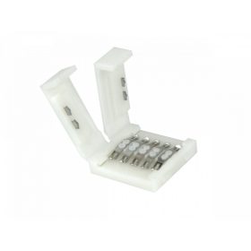   LED szalag click csatlakozó dupla 12 mm 5 tűs RGBW, LED line, LL-247736