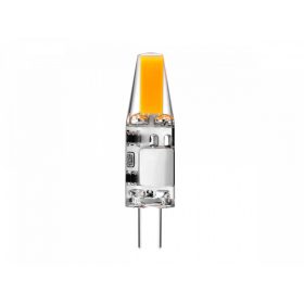   G4 LED izzó, 10-18 V AC/DC, 1,5W, COB, hideg fehér, 6000K, 120lm, CRI≥80, LED line, LL-248986