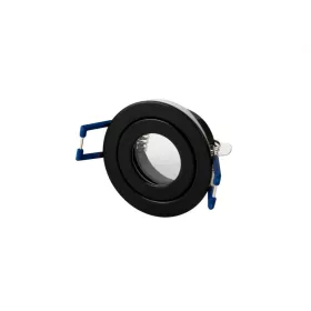   Süllyesztett mennyezeti LED lámpatest, vízálló, MR11, kerek, fekete, LED line, LL-249297