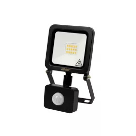   PHOTON reflektor mozgásérzékelővel, 120°, IP65, 10 W, természetes fehér, fekete, 3 év garancia, 10W, 4000K, 800lm, CRI≥80, LED line, LL-470447