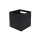 LED fali lámpatest 2x3W 3000K IP65 fekete CUBE, 6W, meleg fehér, 450lm, CRI≥80, LED line, LL-478146-II