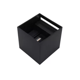   LED fali lámpatest 2x3W 4000K IP65 fekete CUBE LITE, 6W, természetes fehér, 450lm, CRI≥80, LED line, LL-478177-II
