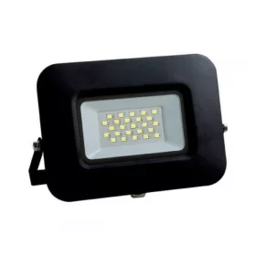   LED reflektor , 20 Watt , Ultra Slim , hideg fehér , Epistar chip , 5 év garancia , fekete