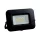 LED reflektor , 20 Watt , Ultra Slim , hideg fehér , Epistar chip , 5 év garancia , fekete