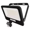 LED reflektor GLARO PIR 50 W, fekete, IP54, 5000 lm, természetes fehér, 4000K, 220-240V, CRI> 80, EMOS, ZS2344B
