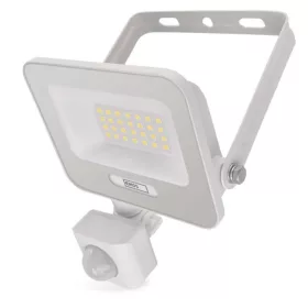   LED reflektor GLARO PIR 20 W, fehér, IP54, 2000 lm, természetes fehér, 4000K, 220-240V, CRI> 80, EMOS, ZS2324W