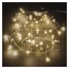 LED fényfüzér - kavics, 1,2 m, 3x AA, beltéri, meleg fehér, időzítő, IP20, EMOS, DCGW16