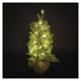   LED karácsonyfa, 50 cm, kültérre és beltérre, meleg fehér, időzítő, IP44, EMOS, DCTW31
