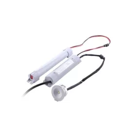   LED vészvilágító , 3 órás ,  3W , 3.6V , 1800mAh , hideg fehér , Optonica