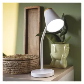   EMOS Tara LED asztali lámpa, fehér, 4000K, 280, 220–240V, CRI> 85, Természetes fehér, IP20, Z7641W