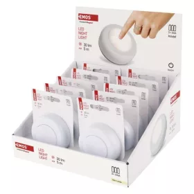   EMOS LED éjjeli fény 4LED 3× AAA 10 db, display box, 30, Meleg fehér, P4722