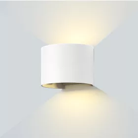   LED fali lámpa fehér kerek, 6W, 4000K, természetes fehér, 660 lm, IP54, Optonica, 7466