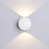 LED fali lámpa kerek fehértel, 6W, 3000K, meleg fehér, 660 lm, IP54, Optonica, 7493