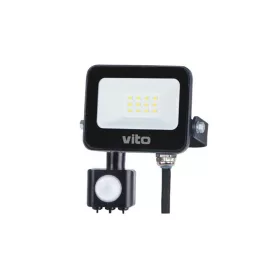   LED kültéri reflektor mozgásérzékelővel SAVA-S 10W 1000lm 6000K (hideg fehér) IP65 3022700 VITO