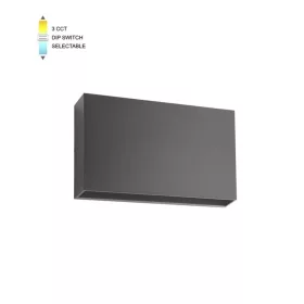   LED kültéri fali lámpa ADRIA-UD1 12W 732/804/780lm 3xCCT IP65 125x200x39 antracit 3230501 VITO