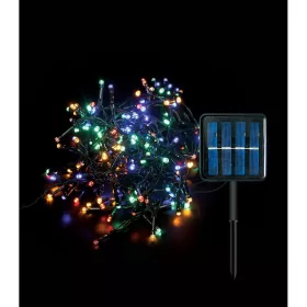   Napelemes LED karácsonyi fényfüzér NATALE-8 300LED többszínű 30m 1.2V IP44
