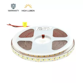   LED szalag LEDStrip+ 24V 192x2835 4000K 17W/m 2890lm/m IP65 3m ragasztó 8mm 5m/tekercs vágási egység 2,08cm 5540970 VITO