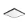 LED panel falon kívüli VENUS-S 36W 3xCCT(3000K/4000K/6500K) 4392lm 600X600X35,, fekete 2430480 VITO
