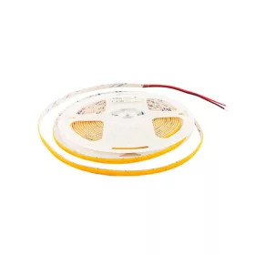   COB LED szalag LEDStrip+ 24V 320xCOB 12W/m 3000K (meleg fehér) 1320lm/m IP20 3m öntapadós 5mm 5m/tekercs vágható 5cm 5541000 VITO
