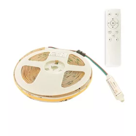   COB LED szalag LEDStrip+ 24V 360xCOB IC 4000K 12W/m 1200lm/m IP20 3m Tape 10mm 5m/tekercs vágható: 8,33cm 5541100 VITO