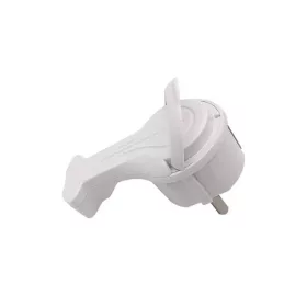   Dugvilla fogantyúval SLIMMY 16A 250V fehér földelt lapos schuko 8002900 VITO