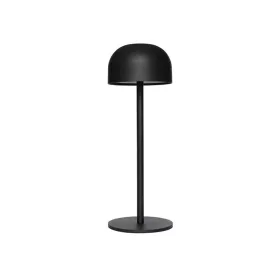   INARI tölthető LED asztali lámpa 3W 3000K fekete 3xDIM 5V-USB Li-ion IP44 5301780 VITO