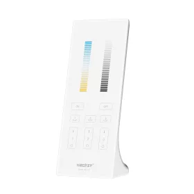   Fehér CCT függőleges távirányító, színhőmérséklet és fényerő vezérlés, 2.4GHz, 3 zónás, Miboxer, Y2-W