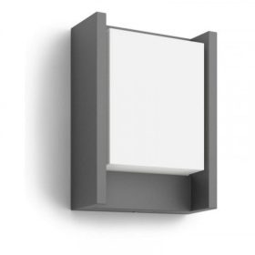   Led lámpatest , oldalfali , 6 Watt , meleg fehér , kültéri , IP44 , Philips , Arbour , 16460/93/16