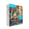 Modee Karácsonyi LED Füzér dekor Elemes C3017 (10LED/90cm/10cm), 2700K, meleg fehér, IP20