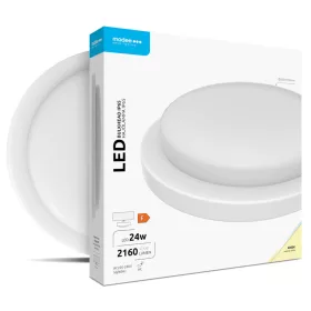   Modee LED Bulkhead Kerek 24W 4000K (D240x38mm) IP65 (2160lm) fehér, 120°, CRI>80, természetes fehér