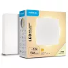Modee LED Fali Lámpa (LWL0022) 12W IP65 165x165x61mm 4000K (1345lm) Fehér, 110°, CRI>80, természetes fehér