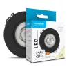 Modee LED Mélysugárzó Kerek 4,8W 4000K IP20 Ø80xH32mm ROT (420lm) fekete, 36°, CRI>80, természetes fehér