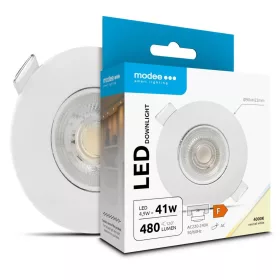   Modee LED Mélysugárzó Kerek 4,9W 4000K IP23 Ø90xH22mm ROT (480lm) fehér, 36°, CRI>80, természetes fehér