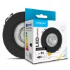 Modee LED Mélysugárzó Kerek 4W 3CCT IP44 Ø80xH32mm (480lm) fekete dimmelhető, 36°, CRI>80