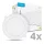 Modee LED Panel Kerek - Beépíthető P-series 12W 4000K (1320lm), 120°, CRI>80, természetes fehér, IP20