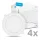 Modee LED Panel Kerek - Beépíthető P-series 12W 6000K (1320lm), 120°, CRI>80, hideg fehér, IP20