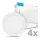 Modee LED Panel Kerek - Beépíthető P-series 24W 4000K (2640lm), 120°, CRI>80, természetes fehér, IP20