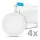 Modee LED Panel Kerek - Beépíthető P-series 24W 6000K (2640lm), 120°, CRI>80, hideg fehér, IP20