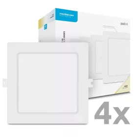   Modee LED Panel Négyzet - Beépíthető P-series 12W 4000K (1320lm), 120°, CRI>80, természetes fehér, IP20