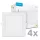 Modee LED Panel Négyzet - Beépíthető P-series 12W 4000K (1320lm), 120°, CRI>80, természetes fehér, IP20