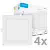 Modee LED Panel Négyzet - Beépíthető P-series 12W 6000K (1320lm), 120°, CRI>80, hideg fehér, IP20