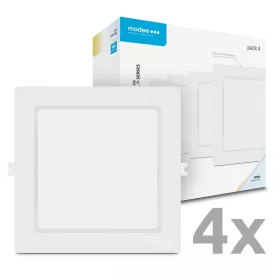   Modee LED Panel Négyzet - Beépíthető P-series 18W 6000K (1980lm), 120°, CRI>80, hideg fehér, IP20