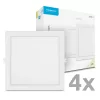Modee LED Panel Négyzet - Beépíthető P-series 24W 4000K (2640lm), 120°, CRI>80, 6000K, hideg fehér, IP20